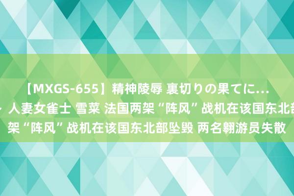 【MXGS-655】精神陵辱 裏切りの果てに… 前編 ～義兄との関係～ 人妻女雀士 雪菜 法国两架“阵风”战机在该国东北部坠毁 两名翱游员失散