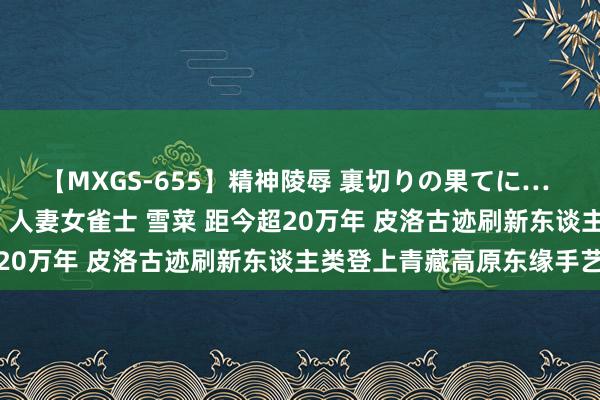 【MXGS-655】精神陵辱 裏切りの果てに… 前編 ～義兄との関係～ 人妻女雀士 雪菜 距今超20万年 皮洛古迹刷新东谈主类登上青藏高原东缘手艺