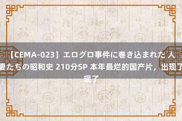 【CEMA-023】エログロ事件に巻き込まれた 人妻たちの昭和史 210分SP 本年最烂的国产片，出现了